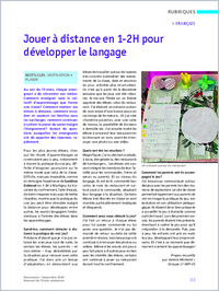 Jouer à distance en 1-2H